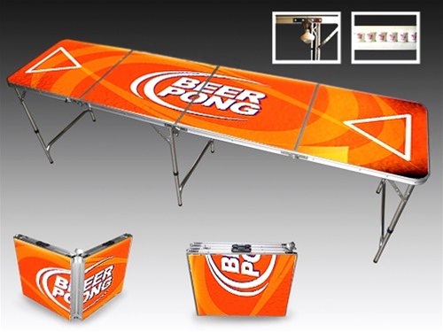 Budlight beer pong tables