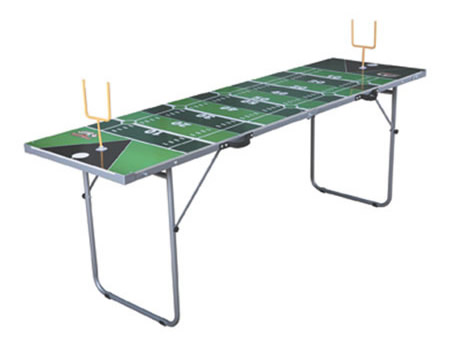 Cheap Beer Pong Tables at CollegeBeerGames.com | NFL Beer pong table